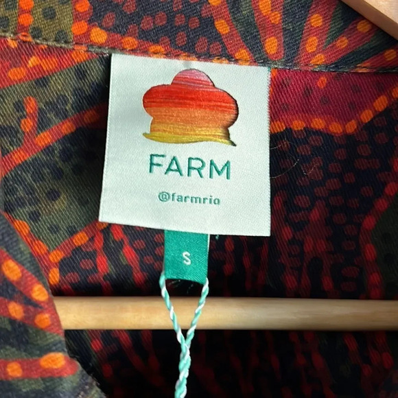 NEW FARM Rio Women Rainforest Black Canvas Jumpsuit Size Small - Picture 6 of 14